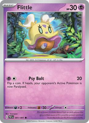 Flittle - 041/091 card from SV: Paldean Fates