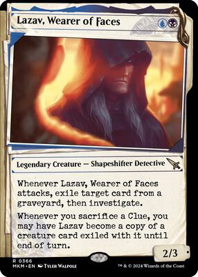 Lazav, Wearer of Faces (Showcase) (0366) card from Murders at Karlov Manor