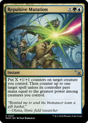 Repulsive Mutation card from Murders at Karlov Manor