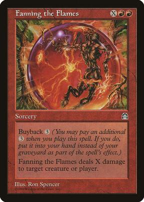 Fanning the Flames card from Stronghold