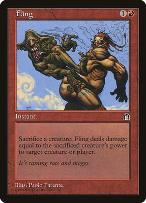 Fling card from Stronghold