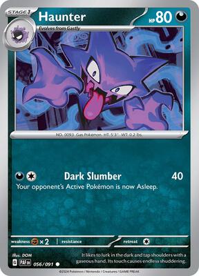 Haunter card from SV: Paldean Fates