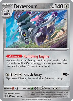 Revavroom - 065/091 card from SV: Paldean Fates