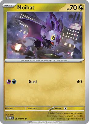 Noibat - 068/091 card from SV: Paldean Fates