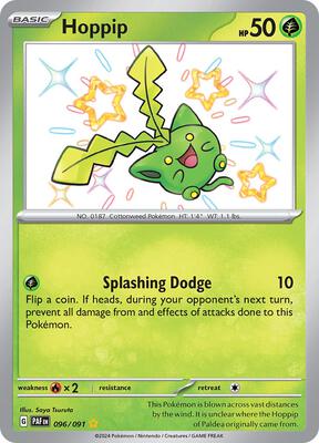 Hoppip card from SV: Paldean Fates