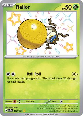 Rellor card from SV: Paldean Fates