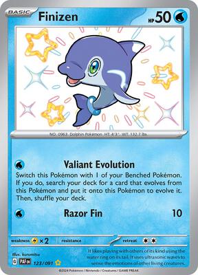 Finizen card from SV: Paldean Fates