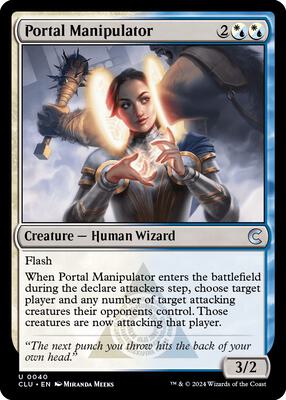 Portal Manipulator card from Ravnica: Clue Edition