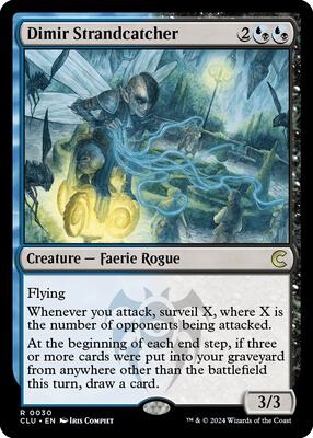 Dimir Strandcatcher card from Ravnica: Clue Edition