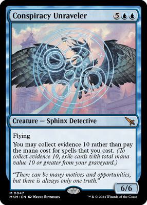 Conspiracy Unraveler card from Murders at Karlov Manor