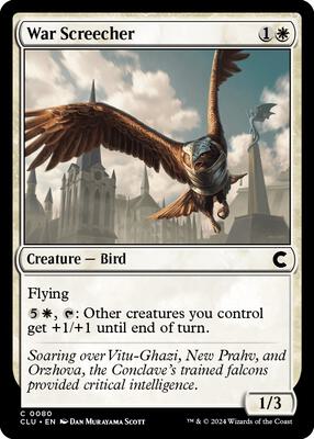 War Screecher card from Ravnica: Clue Edition