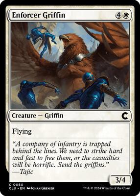 Enforcer Griffin card from Ravnica: Clue Edition