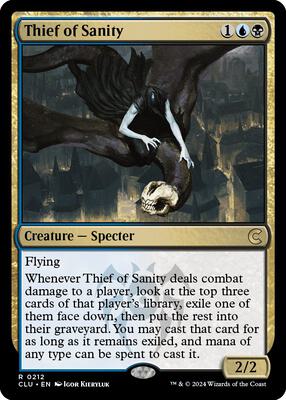 Thief of Sanity card from Ravnica: Clue Edition