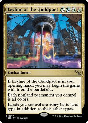 Leyline of the Guildpact card from Murders at Karlov Manor