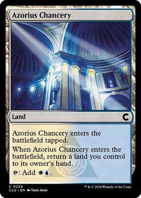 Azorius Chancery card from Ravnica: Clue Edition
