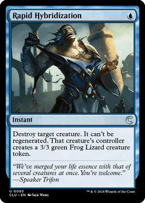 Rapid Hybridization card from Ravnica: Clue Edition