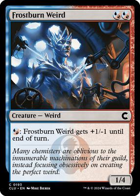 Frostburn Weird card from Ravnica: Clue Edition