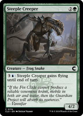 Steeple Creeper card from Ravnica: Clue Edition