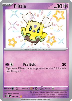 Flittle - 164/091 card from SV: Paldean Fates