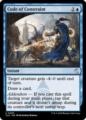 Code of Constraint card from Ravnica: Clue Edition