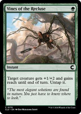 Vines of the Recluse card from Ravnica: Clue Edition