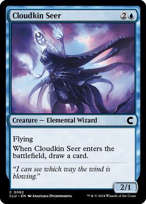 Cloudkin Seer card from Ravnica: Clue Edition