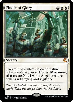 Finale of Glory card from Ravnica: Clue Edition
