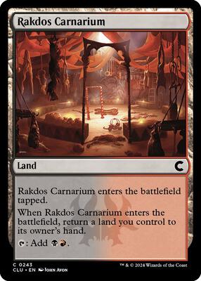 Rakdos Carnarium card from Ravnica: Clue Edition