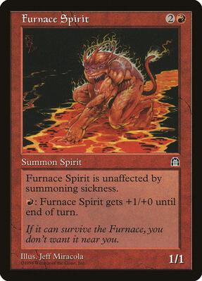 Furnace Spirit card from Stronghold