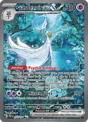 Gardevoir ex - 233/091 card from SV: Paldean Fates