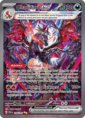 Charizard ex - 234/091 card from SV: Paldean Fates