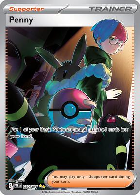 Penny card from SV: Paldean Fates