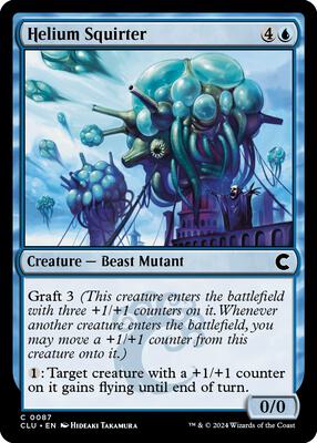 Helium Squirter card from Ravnica: Clue Edition