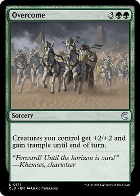 Overcome card from Ravnica: Clue Edition