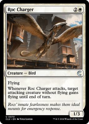 Roc Charger card from Ravnica: Clue Edition