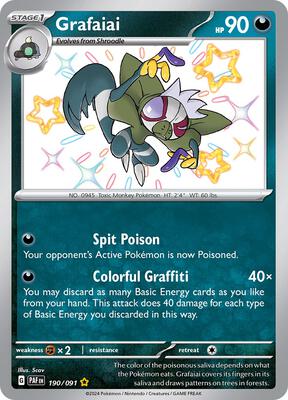 Grafaiai card from SV: Paldean Fates