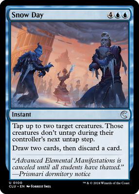 Snow Day card from Ravnica: Clue Edition