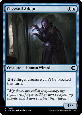 Passwall Adept card from Ravnica: Clue Edition