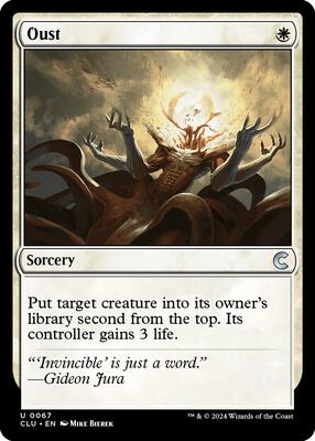 Oust card from Ravnica: Clue Edition