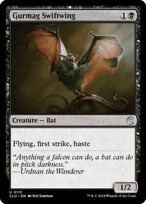Gurmag Swiftwing card from Ravnica: Clue Edition