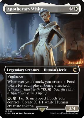 Apothecary White (Borderless) card from Ravnica: Clue Edition
