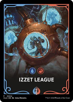Izzet League Theme Card card from Ravnica: Clue Edition