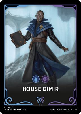 House Dimir Theme Card card from Ravnica: Clue Edition