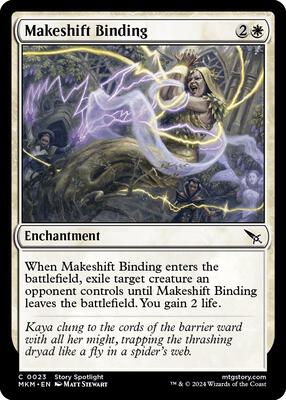 Makeshift Binding card from Murders at Karlov Manor