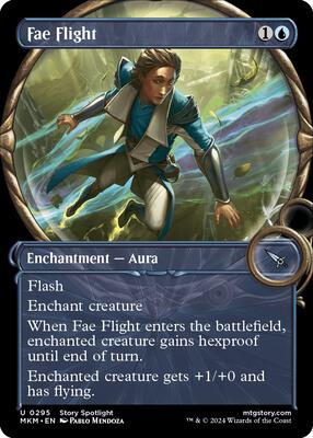 Fae Flight (Showcase) card from Murders at Karlov Manor