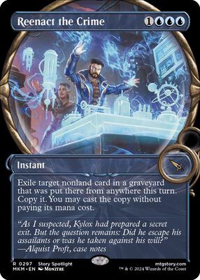Reenact the Crime (Showcase) card from Murders at Karlov Manor