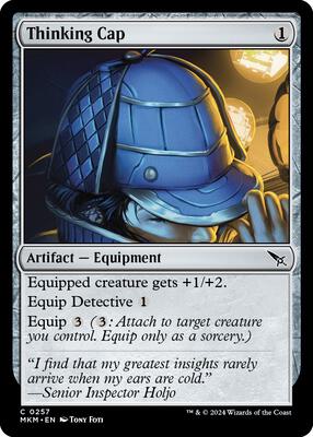 Thinking Cap card from Murders at Karlov Manor