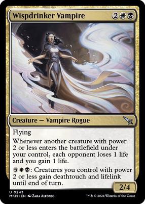 Wispdrinker Vampire card from Murders at Karlov Manor