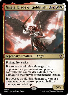 Gisela, Blade of Goldnight card from Commander: Murders at Karlov Manor