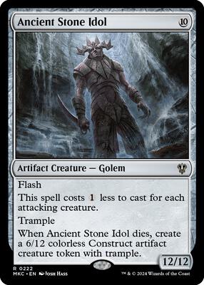 Ancient Stone Idol card from Commander: Murders at Karlov Manor